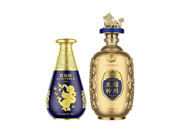 齐齐哈尔​青花郎酒龙年生肖酒回收
