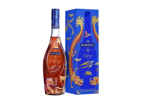 齐齐哈尔回收马爹利·名仕VSOP(龙年限定年货礼盒）白兰地洋酒行情价格