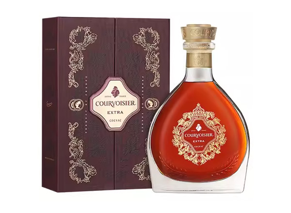 齐齐哈尔回收拿破仑至尊EXTRA馥华诗干邑白兰地700ml礼盒装Courvoisier洋酒