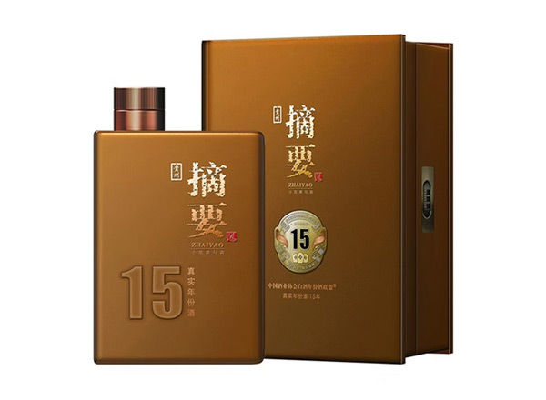 齐齐哈尔摘要15年回收摘要酒真实年份酒15年十五年金沙摘要盒装