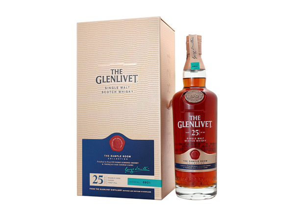 齐齐哈尔The Glenlivet回收格兰威特25年苏格兰单一麦芽威士忌陈酿风味创造系列行情价格