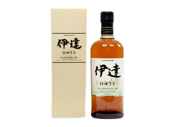 齐齐哈尔Nikka Date回收一甲宫城峡蒸馏所产伊达调和型威士忌行情价格