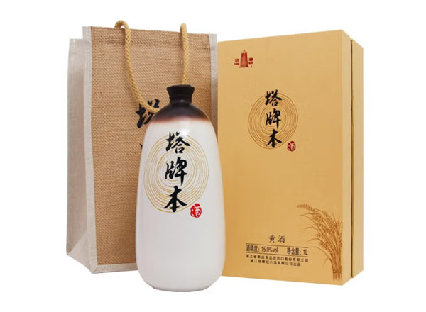 齐齐哈尔塔牌黄酒回收塔牌本酒500ml/1000ml绍兴黄酒花雕酒礼盒